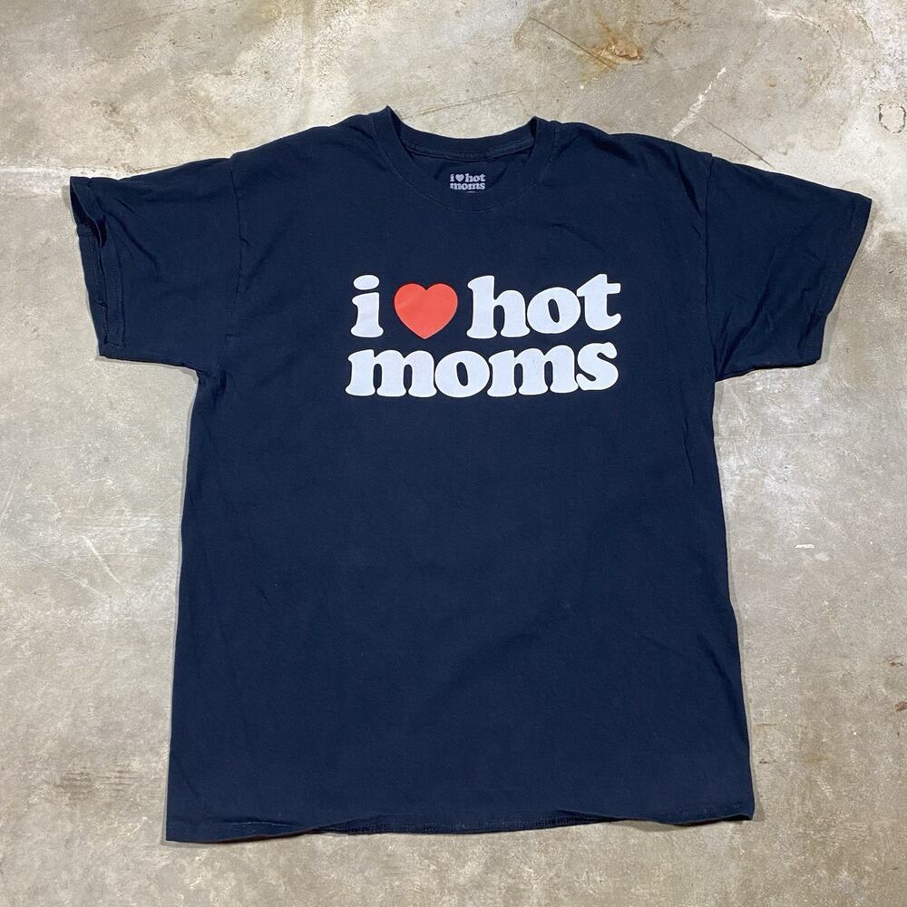 Danny Duncan I Love Hot Moms T-Shirt Black Large